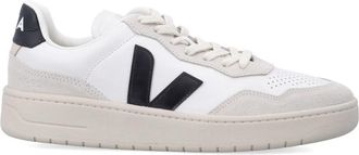 Veja V-90 Sneakers - unisex - Sneakers - Wit - 36 EU - Katoen - Schoenen