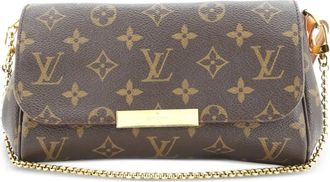 Louis Vuitton Favorite Handbag Monogram Canvas PM clutch bag - Marrone