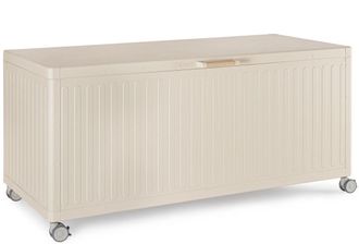 BIZZOTTO Hochwertige Outdoor Aufbewahrungsbox Ocean 165 x 72 cm, Beige