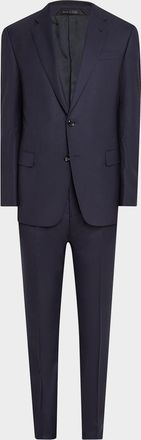 Giorgio Armani Men & apos;s Solid Wool Suit