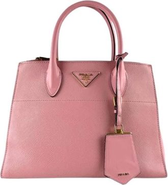 Prada Pre-owned Vintage Handtas - Dames - Vintage Handtas - Roze - ONE Size - Leer - Vintage