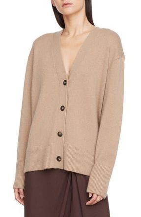 Vince Weekend Wool & Cashmere Cardigan in Sandshell at Nordstrom Rack, Size X-Large