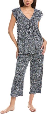 Ellen Tracy 2pc Cropped Pajama Set