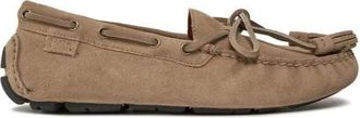 Ralph Lauren Anders Tasselled Suede Driver - Heren - Bootschoenen - Bruin - 41 EU - Leer - Schoenen