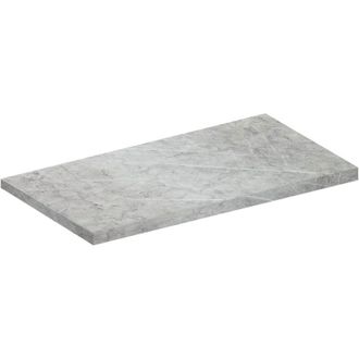 ebuy24 Ebuy24 - Piano di lavoro vcm 30mm di spessore Larghezza 40 cm Facile da pulire Piano cucina - Fasola (stile marmo)