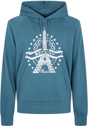 Kenzo Hoodies - Heren - Hoodies - Blauw - L - Hoodies & sweatvesten