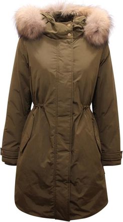 Woolrich Donna, Cappotti, Verde, M, new