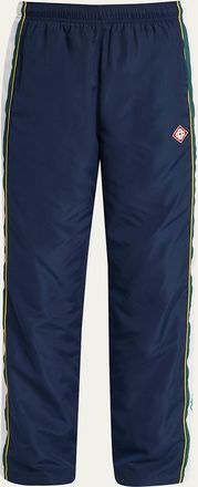 Casablanca Mens Logo Paneled Sweatpants