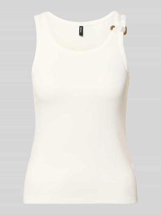 Vero Moda Regular Fit Tank Top aus Viskose-Mix Modell KIKI in Offwhite, Gr&ouml;&szlig;e XL