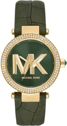 Michael Kors Gouden Damesmode Analoge Horloge - Dames - Horloges - Geel - ONE Size - Accessoires