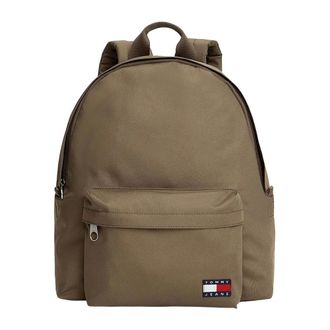 Tommy Jeans Heren, Tassen, Bruin, Maat: ONE Size Poliester