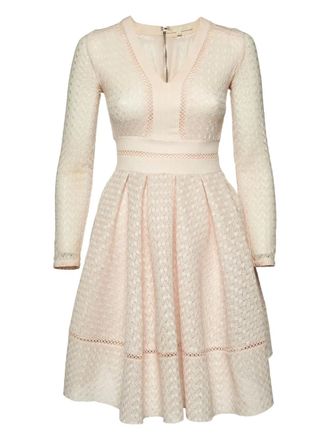 Maje lace-embroidered dress - Pink