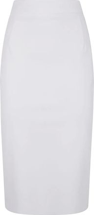 La Petite Robe Di Chiara Boni Lumi midi-jurk - Wit