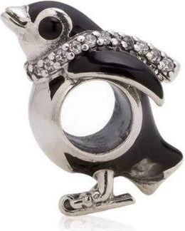 Pandora Ski&euml;n Pingu&iuml;n Bedel - Dames - Sieraden - Grijs - ONE Size - Accessoires