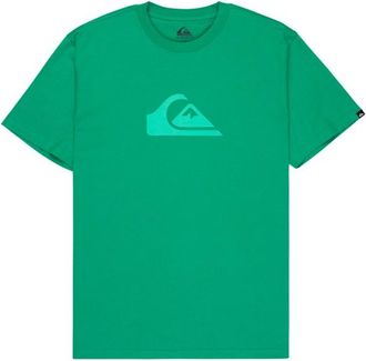 Quiksilver EV Comp Logo S/S T-Shirt f&uuml;r Herren | t&uuml;rkis