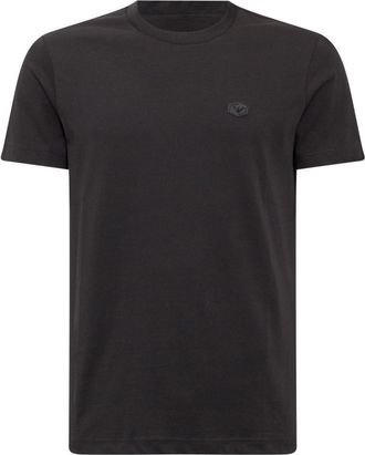 Emporio Armani Black Cotton T-shirt