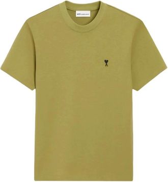 Ami De Coeur T-shirt - Heren - T-shirts - Groen - XL - Katoen - Tops