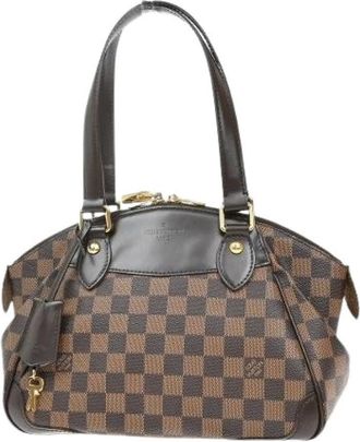 Louis Vuitton Pre-owned Handbags, female, Brown, Size: ONE SIZE Pre-owned Canvas Handbag