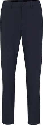 HUGO BOSS Mens Slim Fit Commuter Trousers in Dk Blue 402 - Size 50 (Waist)