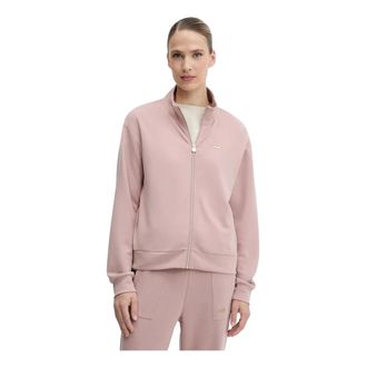 Emporio Armani Sudadera con cremallera - Sweatshirts & Hoodies - Mujer - Rosa - XS