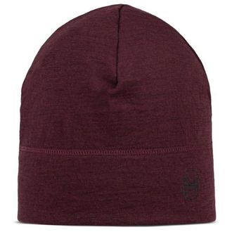 Buff Lightweight Merino Wool Hat M&uuml;tze - Unisex | rot