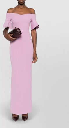 Solace London off-shoulder maxi dress