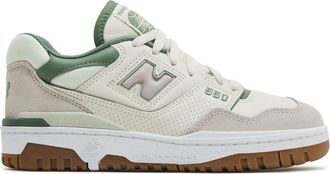 New Balance Womens 550 Sneakers, Linen/Natural Mint/Mallard Green, 6.5 UK