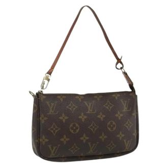 Louis Vuitton Pre-owned Mini Bags, female, Brown, Size: ONE SIZE Pre-owned Pochette Accessoires