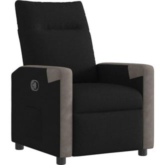 vidaXL Vidaxl - Sill&oacute;n Reclinable De Tela Negro