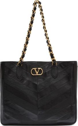 Valentino Garavani Laseine Leather Shoulder Bag