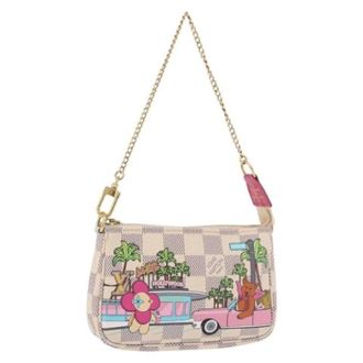 Louis Vuitton Pre-owned Accessory Pouch - Dames - Pre-owned - Beige - Maat: ONE Size