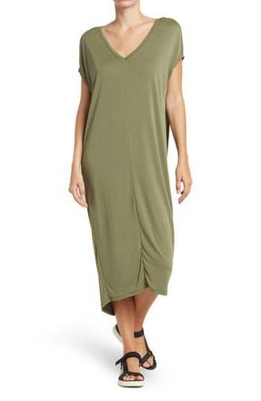By Design Barcelona Tunic Midi Dress in Light Olive at Nordstrom Rack, Size X-Small