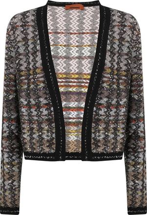 Missoni Dames, Truien, Zwart, Maat: XS