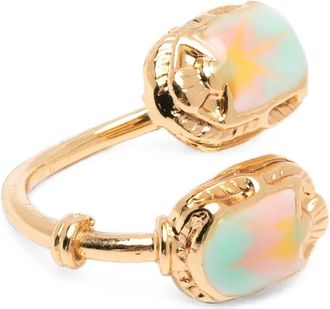 Gas Bijoux Ring Gold Light Dduality Scara Email