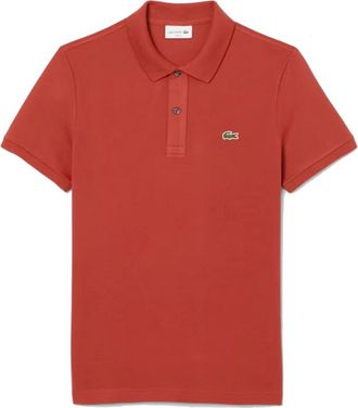 Lacoste Original L.12.12 Piqu&eacute; Polo - Heren - Polos - Bruin - S - Katoen - Tops