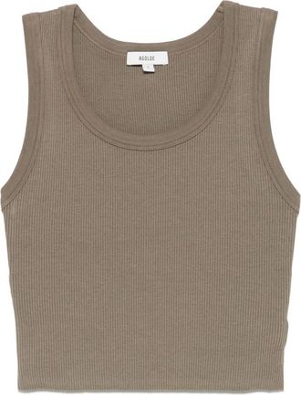 A Gold E Canotta a coste - Verde