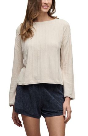Barefoot Dreams CozyChic Ultra Lite Sweater in Stone at Nordstrom, Size X-Small