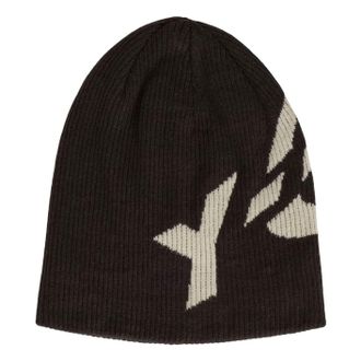 adidas x Y-3 Graphic Logo Beanie Black Cream White KS8154