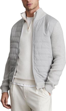 Reiss Trainer Quilted Top