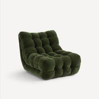 AM.PM Fauteuil met fluwelen bekleding, Jud