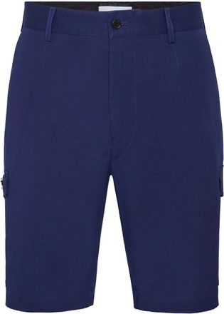 Philipp Plein Cargo Shorts - Heren - Korte Broeken - Blauw - M - Katoen - Korte Broeken