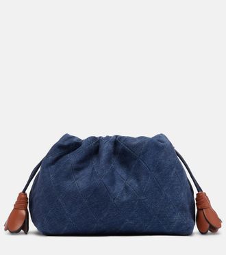 Zimmermann Clutch Cloud 91 Small de denim