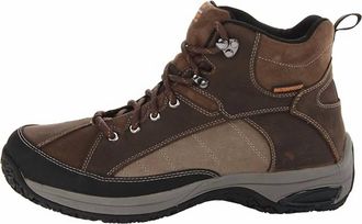 Dunham Mens Lawrence Mid Waterproof Boot In Dark Brown