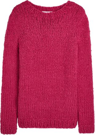 Gabriela Hearst Lawrence crew-neck sweater - women - Cashmere - S - Pink