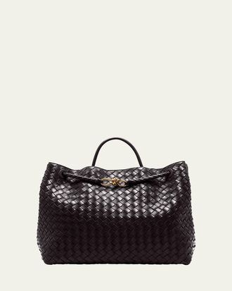 Bottega Veneta Andiamo Large Leather Tote Bag
