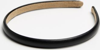 Simons Womens Faux-leather headband