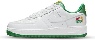 Nike Fitness, Heren, Wit, 37 1/2 EU, Leer, Air Force 1 Low Retro QS West Indies