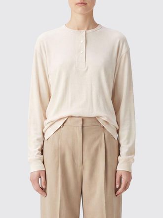 STUDIO NICHOLSON Long-Sleeved Crewneck T-shirt in Lyocell
