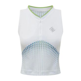 Casablanca Top senza maniche con zip corta da tennis - - Tops - Donna - Multicolore - XS