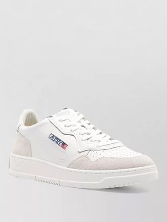 Autry medalist sneakers leather suede rubber sole